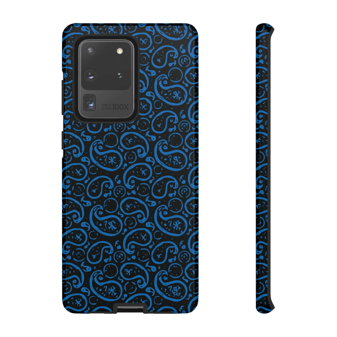 Samsung Galaxy Phone Case | Galaxy S23, S22, S21, S20 | Luxury Case Double Layered | Impact Resistant | Fashionable - Paisley 4 - Studio40ParkLane