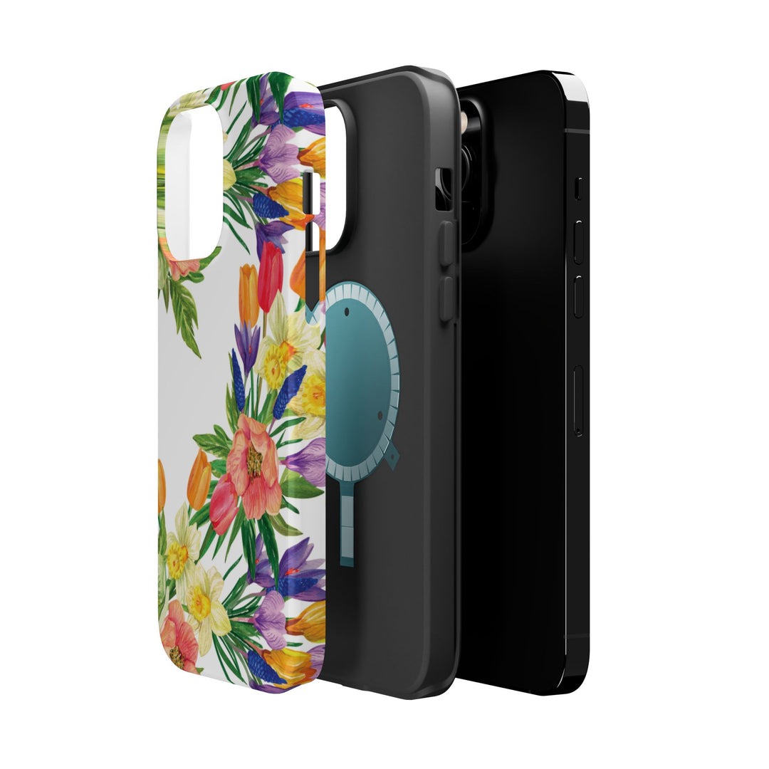 Spring Flowers Magsafe Cute Phone Case for Iphone Gift for Her, iPhone 16 Case iPhone 15 Pro Max Case, Iphone 14, Iphone 14 Pro Max, 13, 12 - Studio40ParkLane