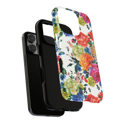 Premium Tough Spring Flowers Cute Phone Cases for Samsung S24, S23, S22, S21, S20, Plus and Ultra, Iphone 16 Pro Max,15, 14, 13, 12, 11, 10 - Studio40ParkLane
