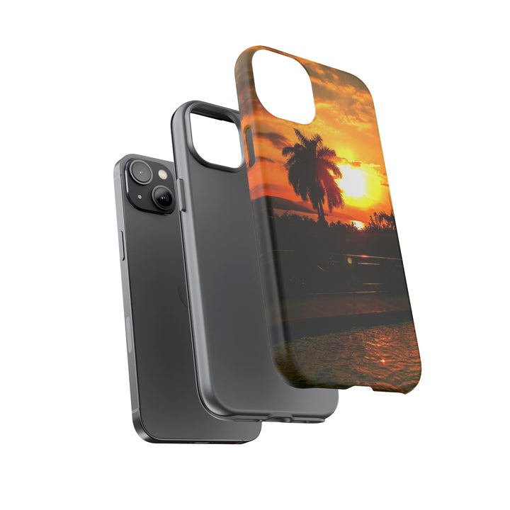 Cute Samsung Case | Cool Iphone Case | Summer Jamaica Pool Sunset, Samsung S24, S23, S22, S21, IPhone 15 Case | Iphone 14 Case, Iphone 13 Case - Studio40ParkLane