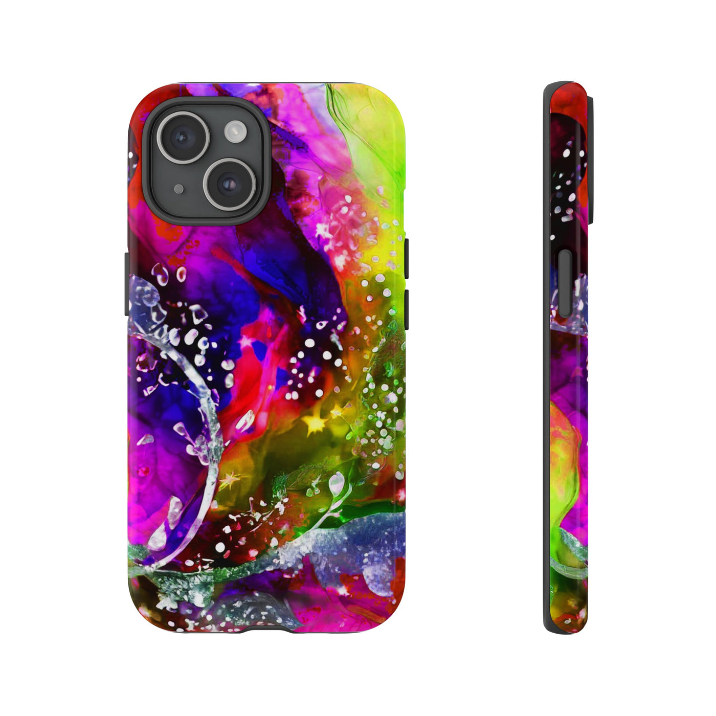 Impact Resistant, Multi Color Marble, Cute Phone Cases for Samsung S24, S23, S22, S21, IPhone 15 pro Iphone 14 pro Iphone 13 IPhone 12 Iphone 11