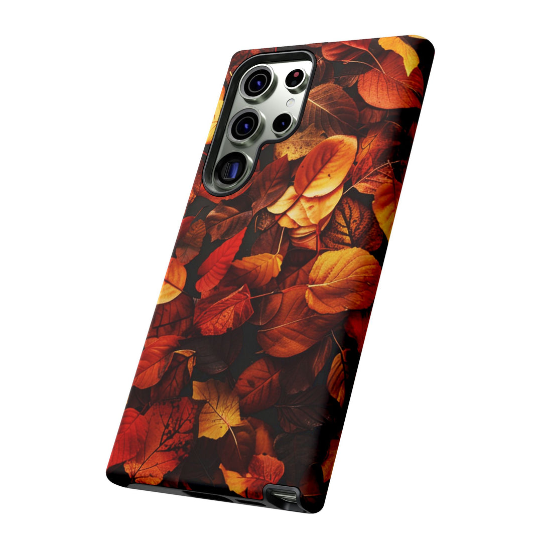 Autumn Fall Leaves Gift for Her Cute Phone Case for, Samsung Galaxy S24, S23, S22, S21, IPhone 16 Case | Iphone 15, Iphone 14, IPhone 13 Case - Studio40ParkLane