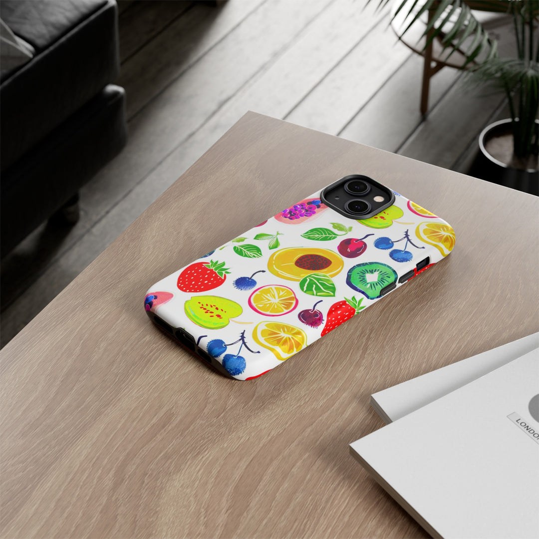 Impact Resistant, Summer Fruit, Cute Phone Cases for Samsung S24, S23, S22, S21, IPhone 15 pro, Iphone 14 pro, Iphone 13 IPhone 12 Iphone 11 - Studio40ParkLane