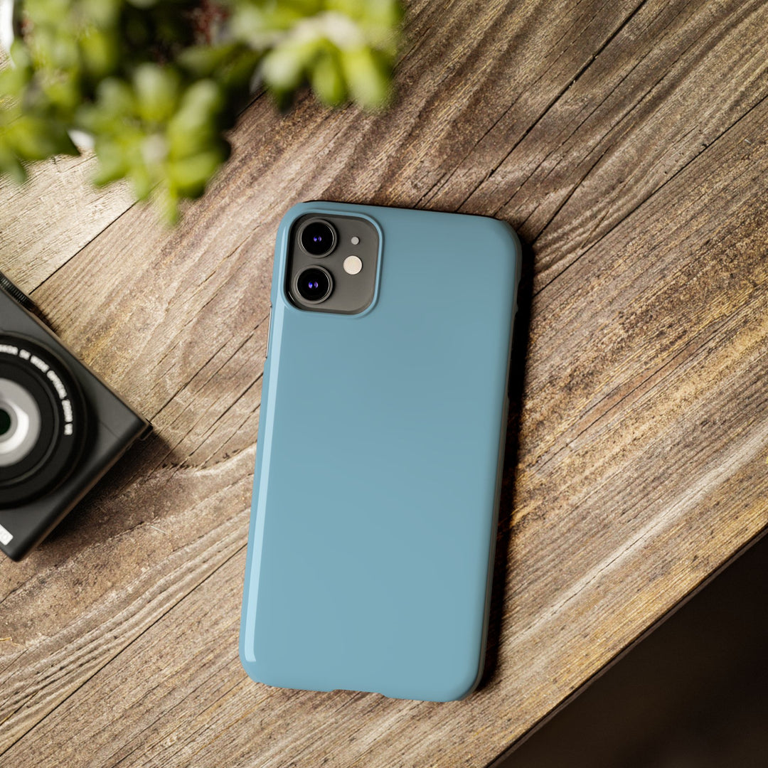 Slim Light Baby Blue Gift for Her Aesthetic Cute Phone Case for Iphone 16 - | iPhone 15 Pro Max Case | iPhone 14 Case 13 12 11 10 9 8 7 - Studio40ParkLane