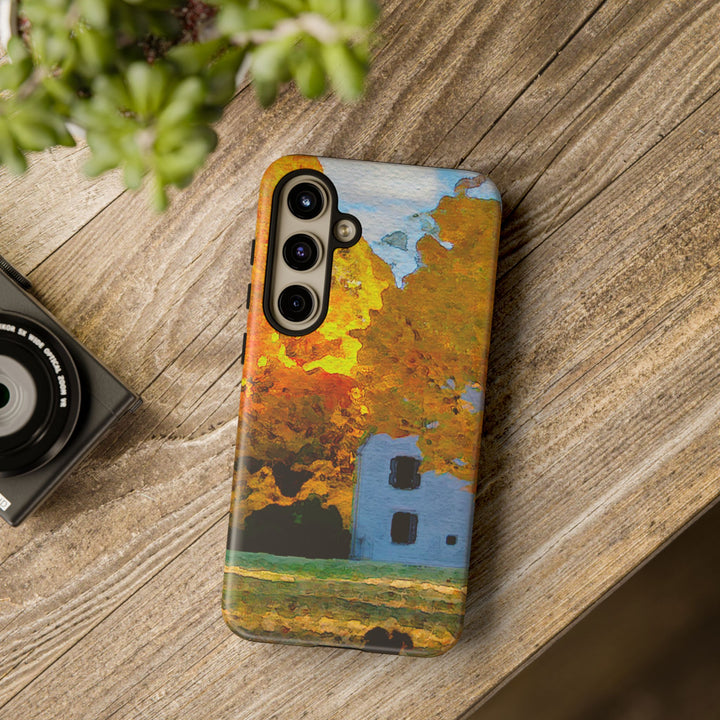Impact Resistant, Fall Leaves Watercolor, Cute Phone Cases for Samsung S24, S23, S22, S21, IPhone 15 pro Iphone 14 pro Iphone 13 IPhone 12 Iphone 11 - Studio40ParkLane