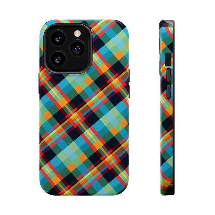 Checkered Plaid Magsafe Gift for Her Cute Phone Case for Iphone, | iPhone 16 | iPhone 15 Pro Max, Iphone 14 Pro Max, 13 12 11 10 9 8 7 - Studio40ParkLane