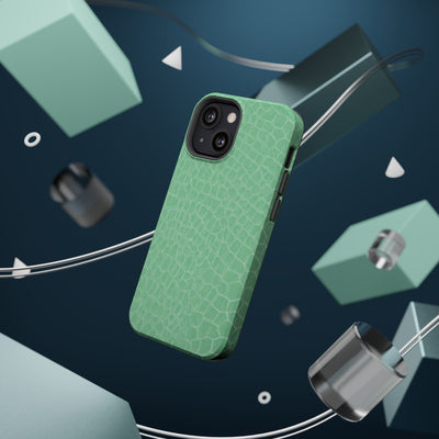 Non Leather Mint Color Pattern Magsafe Cute Phone Case for Iphone Gift for Her, | iPhone 15 Case | iPhone 15 Pro Max Case, Iphone 14, Iphone 14 Pro Max, Iphone 13, Iphone 16 - Studio40ParkLane