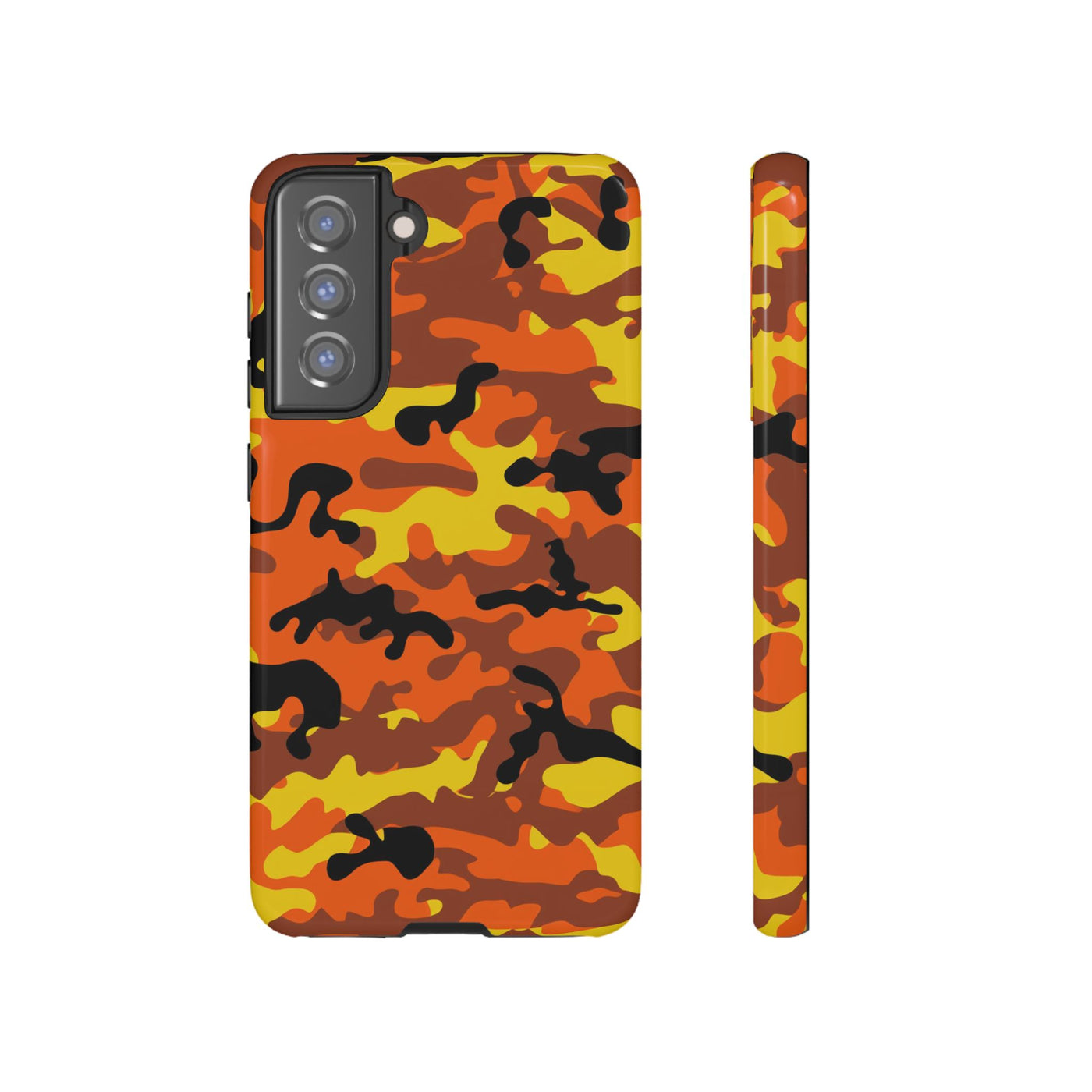 Impact Resistant, Fall camo Camouflage, Cute Phone Cases for Samsung S24, S23, S22, S21, IPhone 15 pro Iphone 14 pro Iphone 13 IPhone 12 Iphone 11