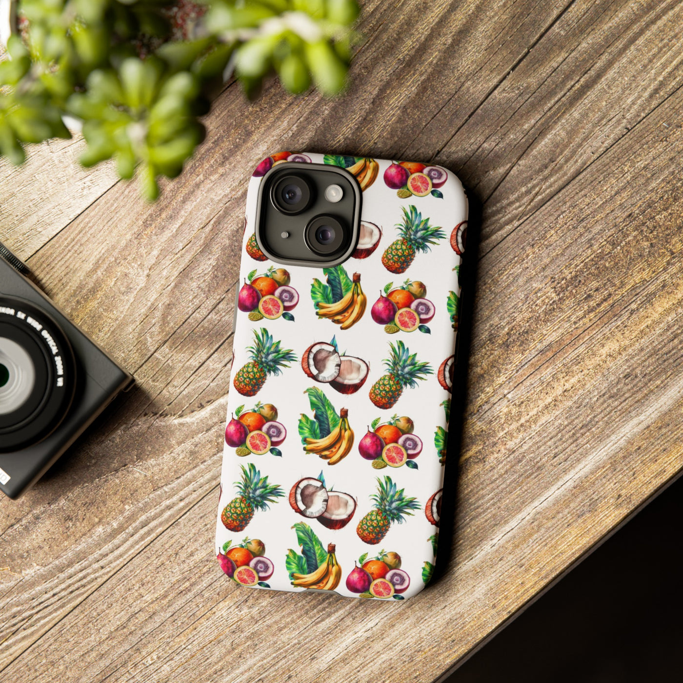 Cute Samsung Case | Cool Iphone Case | Tropical Summer Fruit, Samsung S24, S23, S22, S21, IPhone 15 Case | Iphone 14 Case, Iphone 13 Case