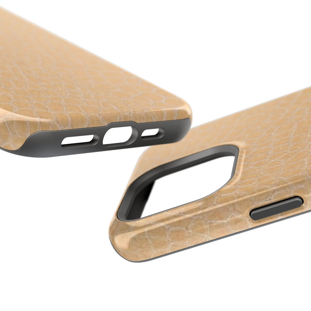 Non Leather Beige Color Pattern Magsafe Cute Phone Case for Iphone Gift for Her, | iPhone 15 Case | iPhone 15 Pro Max Case, Iphone 14, Iphone 14 Pro Max, Iphone 13, Iphone 16 - Studio40ParkLane