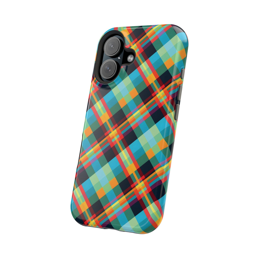 Checkered Plaid Magsafe Gift for Her Cute Phone Case for Iphone, | iPhone 16 | iPhone 15 Pro Max, Iphone 14 Pro Max, 13 12 11 10 9 8 7 - Studio40ParkLane