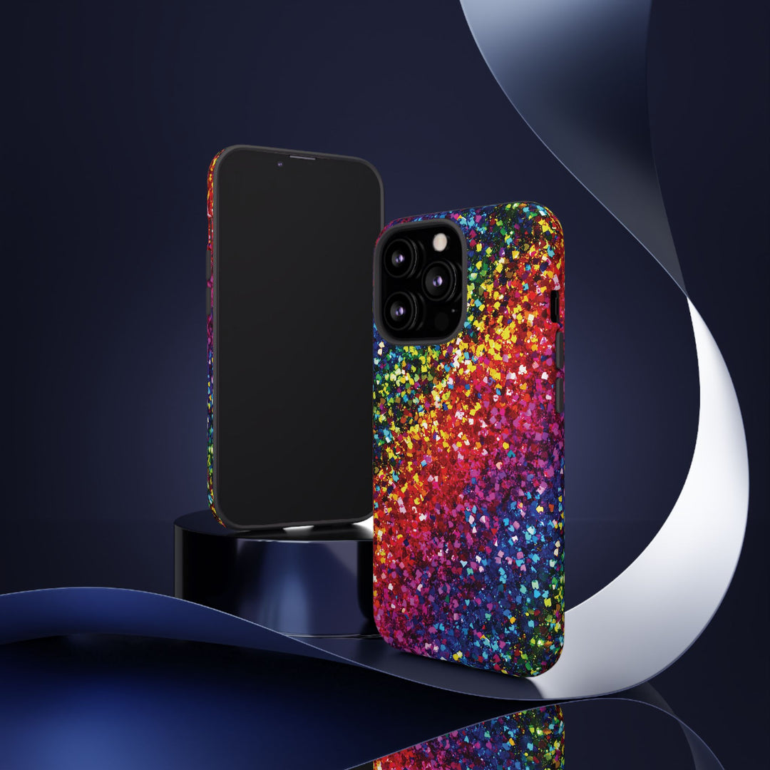 Premium Tough Muted Non - Glitter Color Composition Cute Phone Case, for IPhone 16 pro Max | Iphone 15, Iphone 14, 13, Samsung Galaxy S25, S24 - Studio40ParkLane
