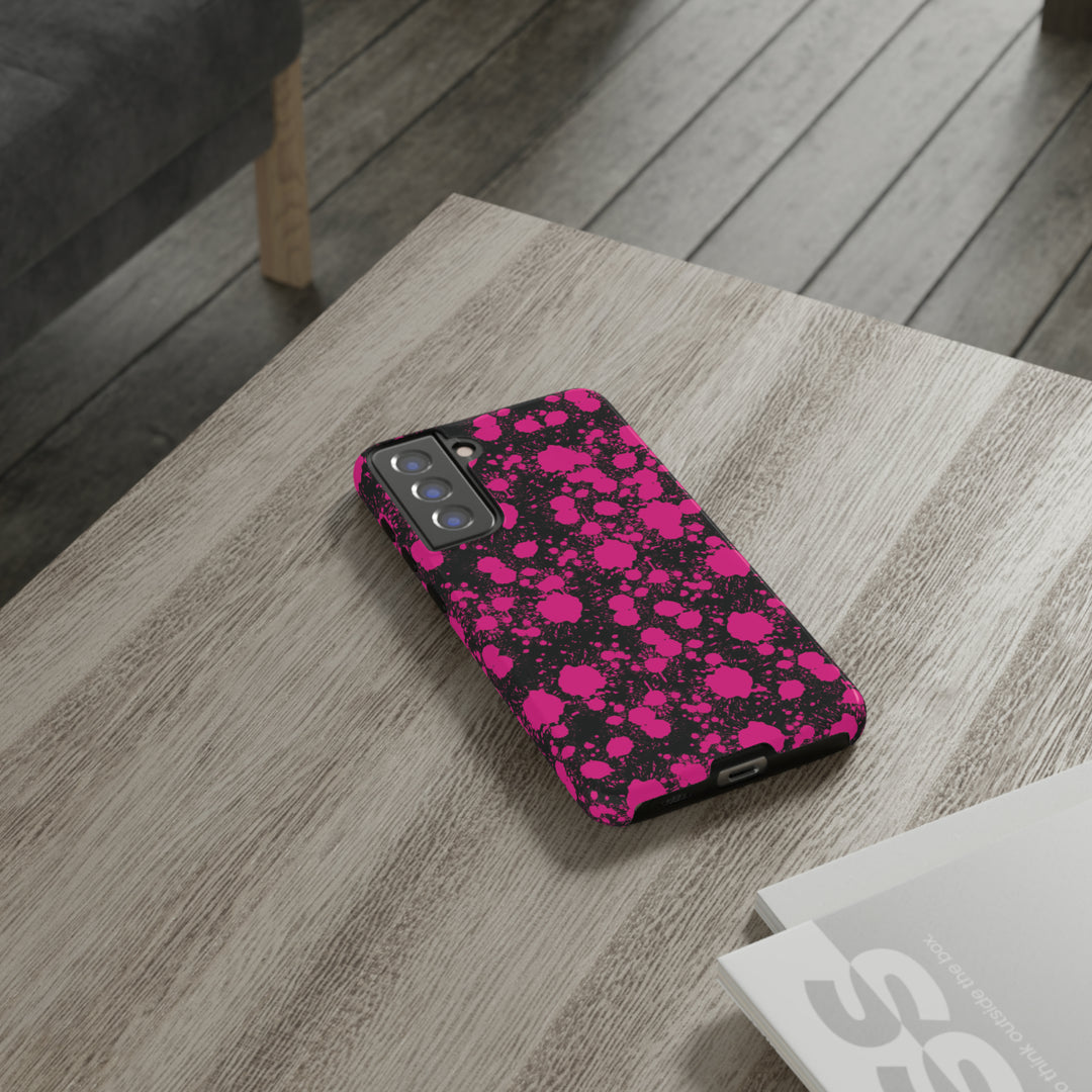 Samsung Galaxy Phone Case | Galaxy S23, S22, S21, S20 | Luxury Case Double Layered | Impact Resistant | Fashionable - PaintBlots 5 - Studio40ParkLane