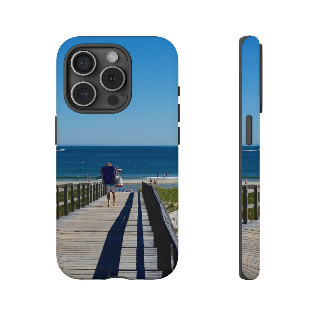 Cute Samsung Case | Cool Iphone Case | Summer Beach Walk, Samsung S24, S23, S22, S21, IPhone 15 Case | Iphone 14 Case, Iphone 13 Case - Studio40ParkLane