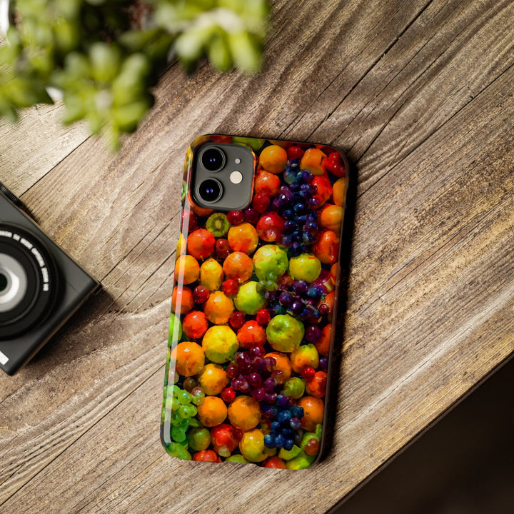 Slim Cute Phone Cases for Iphone | iPhone 15 Case | iPhone 15 Pro Max Case, Iphone 14, Iphone 14 Pro Max, Iphone 13, Summer Assorted Fruits - Studio40ParkLane