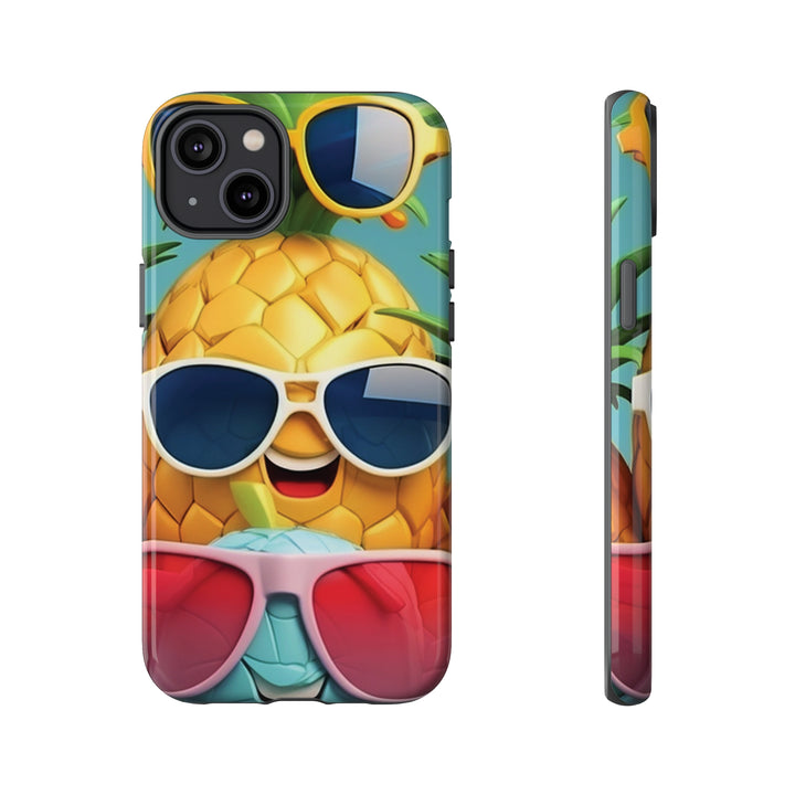 Cute IPhone Case | Summer Pineapple Fruit, iPhone 15 Case | iPhone 15 Pro Case, Iphone 14 Case, Iphone 14 Pro Max Case, Protective Iphone Case - Studio40ParkLane