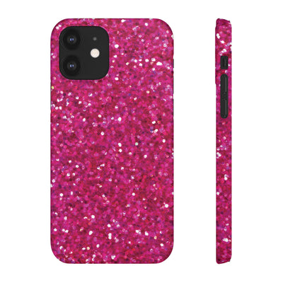 Snap Non-Glitter Muted Pink Play on "Faux" Glitter Effect Cute Phone Cases for Samsung and Iphone, 16, 15, 14, S24, S23, S22, S21, S20, Plus and Ultra