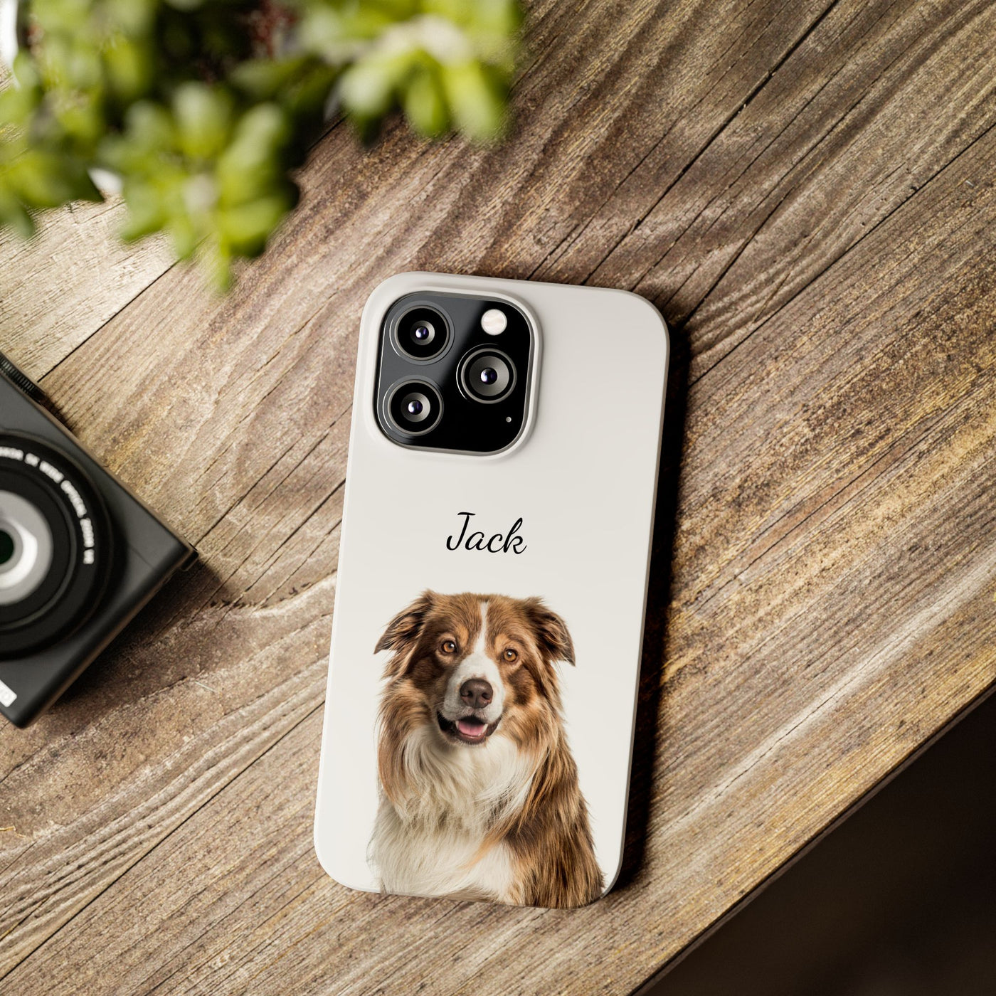 Custom Pet Phone Cases Dog Phone Cases Cat Phone Cases for Iphone 16, 15, 14, 13, 12, 11, 8, 7 Custom Name Personalized Phone Case