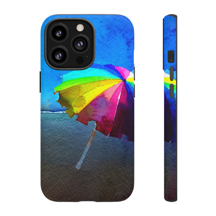 Cute Samsung Case | Cool Iphone Case | Summer Colorful Beach Parasol, Samsung S24, S23, S22, S21, IPhone 15 Case | Iphone 14 Case, Iphone 13 Case - Studio40ParkLane
