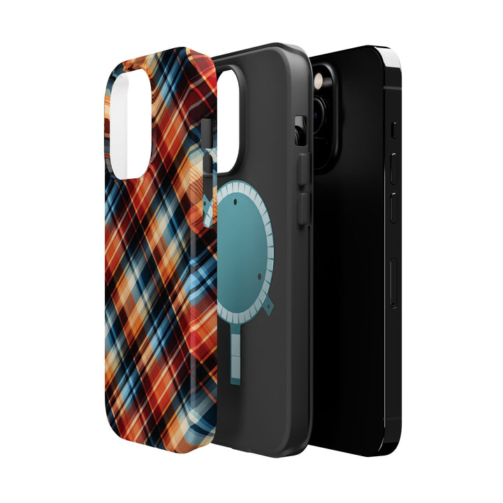 Checkered Plaid Magsafe Gift for Her Cute Phone Case for Iphone, | iPhone 16 | iPhone 15 Pro Max, Iphone 14 Pro Max, 13 12 11 10 9 8 7 - Studio40ParkLane