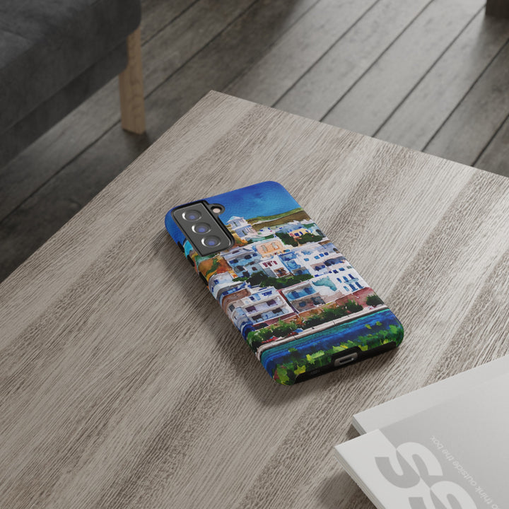 Impact Resistant, Greece House, Cute Phone Cases for Samsung S24, S23, S22, S21, IPhone 15 pro Iphone 14 pro Iphone 13 IPhone 12 Iphone 11 - Studio40ParkLane