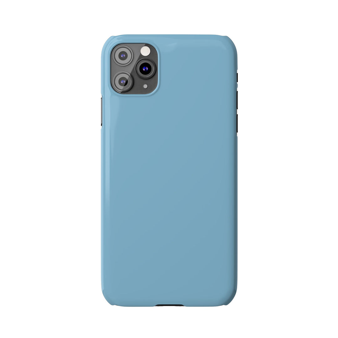 Slim Light Baby Blue Gift for Her Aesthetic Cute Phone Case for Iphone 16 - | iPhone 15 Pro Max Case | iPhone 14 Case 13 12 11 10 9 8 7 - Studio40ParkLane