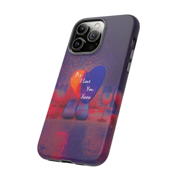 Cute Samsung Case | Cool Iphone Case | PS I love You - Heart, Samsung S24, S23, S22, S21, IPhone 15 Case | Iphone 14 Case, Iphone 13 Case - Studio40ParkLane