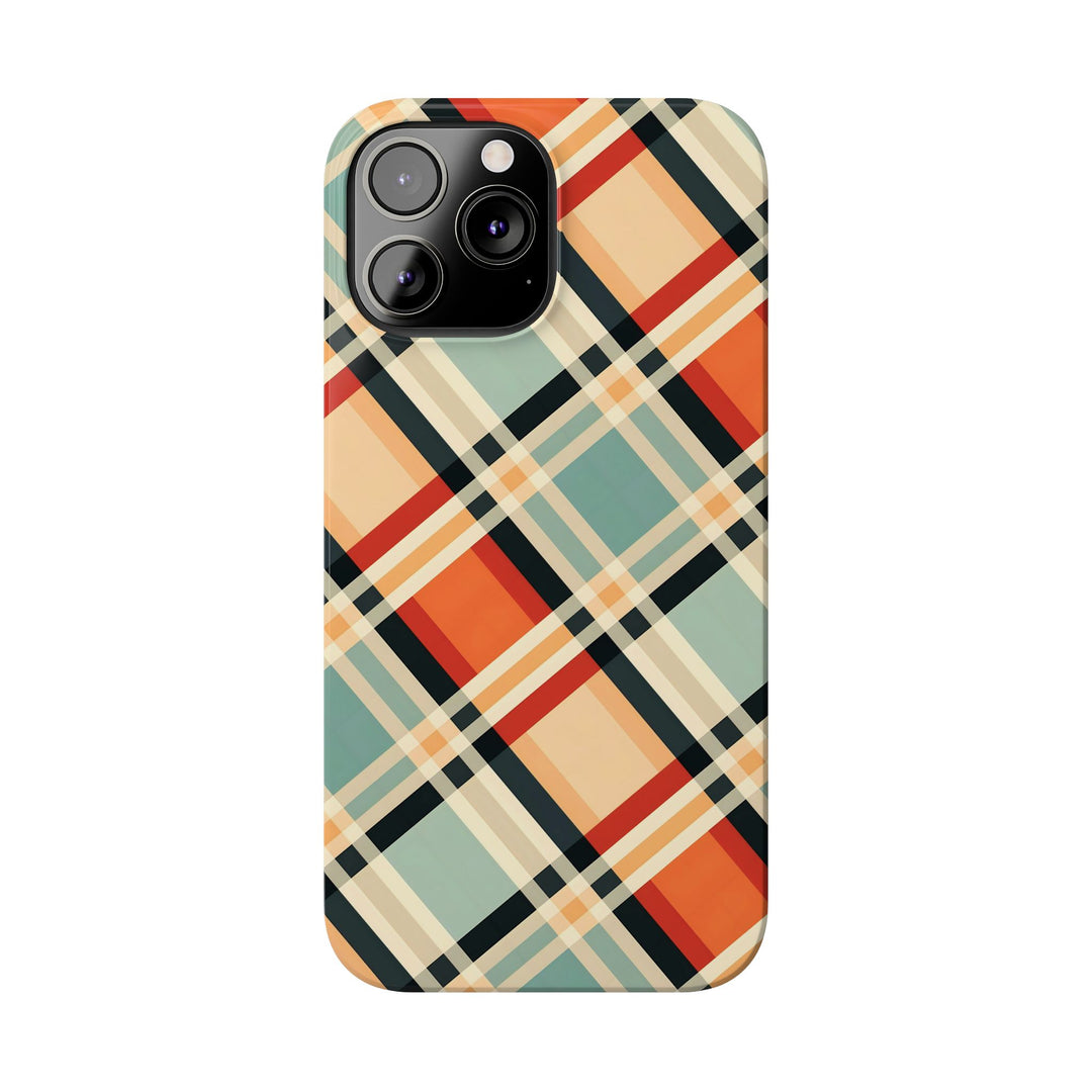 Slim Checkered Plaid Gift for Her Cute Phone Cases for Iphone 16 Pro Max | iPhone 15 Case | iPhone 15 Pro Max Case, Iphone 14, 13, 12, 11, 10, 8, 7 - Studio40ParkLane