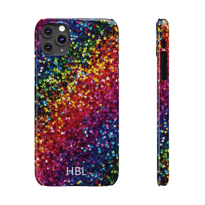 Slim Personalized Slim Muted Faux Play on Glitter Effect Cute Phone Cases for Iphone 16 Pro Max | iPhone 15 Case | iPhone 15 Pro Max Case, Iphone 14, Iphone 14 Pro Max, Iphone 13 12 11 8 7 - Studio40ParkLane