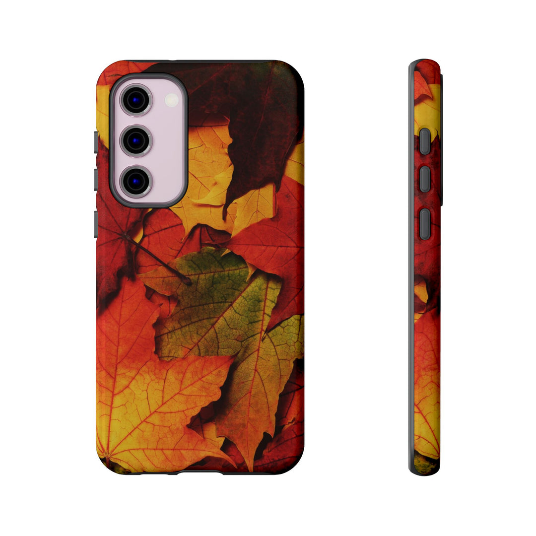 Autumn Fall Leaves Gift Cute Phone Case for, Samsung Galaxy S24, S23, S22, S21, IPhone 16 Case | Iphone 15, Iphone 14, IPhone 13 Case Mom Dad Gift - Studio40ParkLane