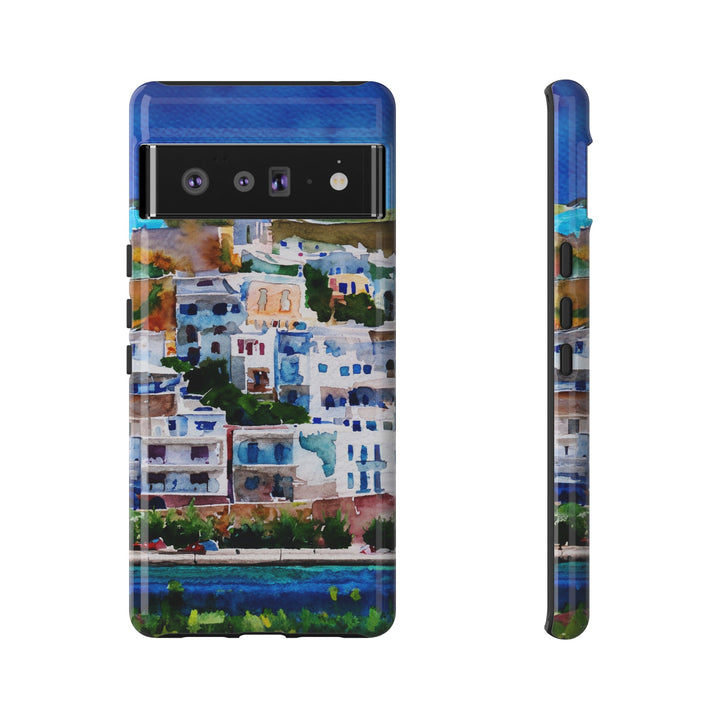 Impact Resistant, Greece House, Cute Phone Cases for Samsung S24, S23, S22, S21, IPhone 15 pro Iphone 14 pro Iphone 13 IPhone 12 Iphone 11 - Studio40ParkLane
