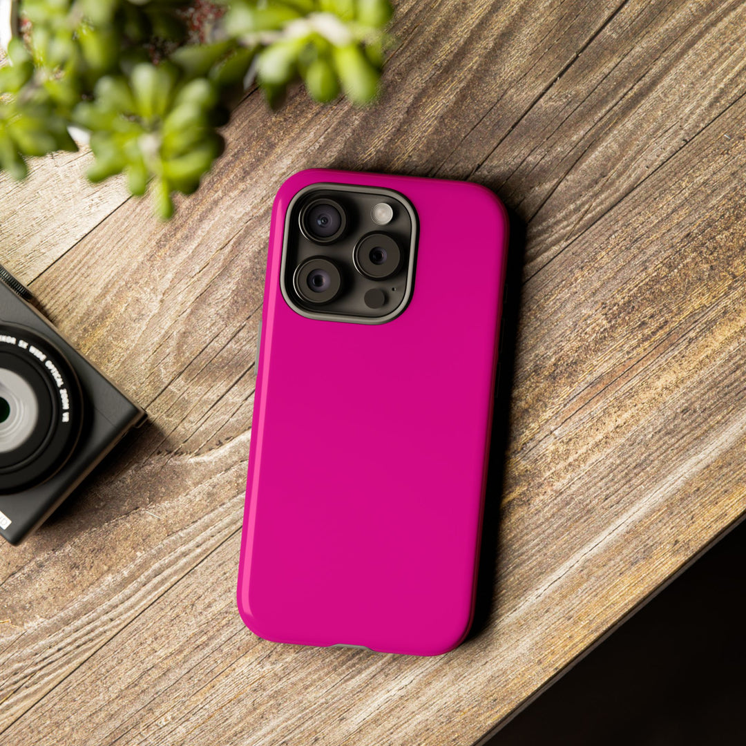 Cute Fun Cool Bright Pink Phone Case for, Samsung Galaxy S24, S23, S22, S21, IPhone 16 Case | Iphone 15, Iphone 14, IPhone 13 Case - Studio40ParkLane