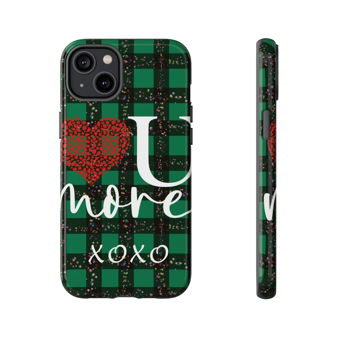Cute IPhone Case | iPhone 15 Case | iPhone 15 Pro Max Case, Iphone 14 Case, Iphone 14 Pro Max Case IPhone Case for Art Lovers, Love You Green - Studio40ParkLane