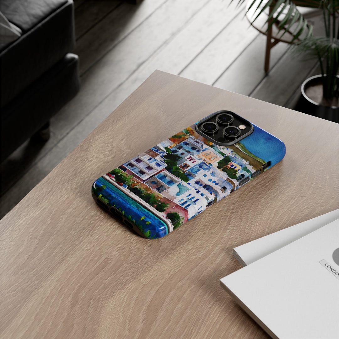 Impact Resistant, Greece House, Cute Phone Cases for Samsung S24, S23, S22, S21, IPhone 15 pro Iphone 14 pro Iphone 13 IPhone 12 Iphone 11 - Studio40ParkLane