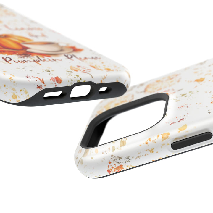 Fall Leaves Pumpkins Tough Magsafe Cute Phone Cases for Iphone | iPhone 15 Case | iPhone 15 Pro Max Case, Iphone 14, Iphone 14 13 12 11 10 9 8 7 - Studio40ParkLane