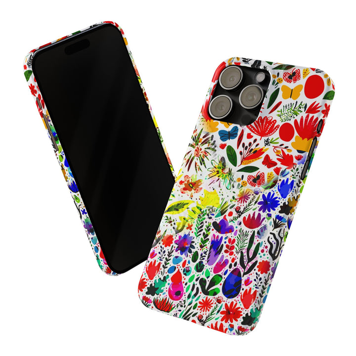 Slim Cute Phone Cases for Iphone | iPhone 15 Case | iPhone 15 Pro Max Case, Iphone 14, Iphone 14 Pro Max, Iphone 13, Flowers 4 Seasons - Studio40ParkLane