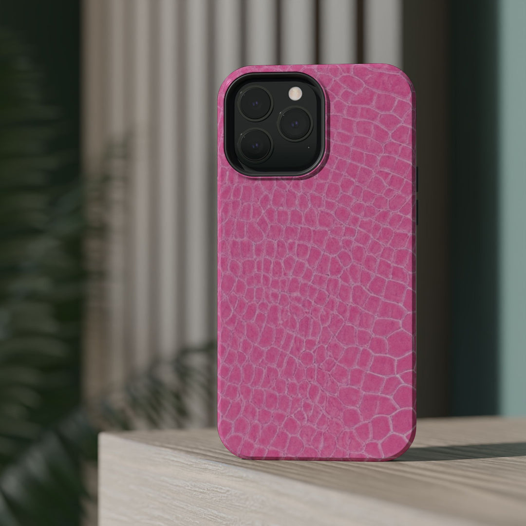 Non Leather Pink Color Pattern Magsafe Cute Phone Case for Iphone Gift for Her, | iPhone 15 Case | iPhone 15 Pro Max Case, Iphone 14, Iphone 14 Pro Max, Iphone 13, Iphone 16 - Studio40ParkLane