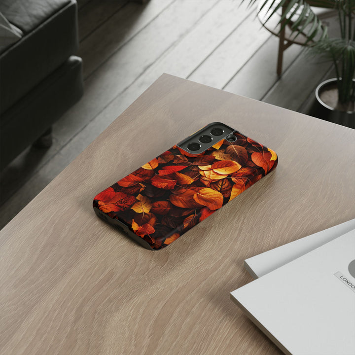 Autumn Fall Leaves Gift for Her Cute Phone Case for, Samsung Galaxy S24, S23, S22, S21, IPhone 16 Case | Iphone 15, Iphone 14, IPhone 13 Case - Studio40ParkLane