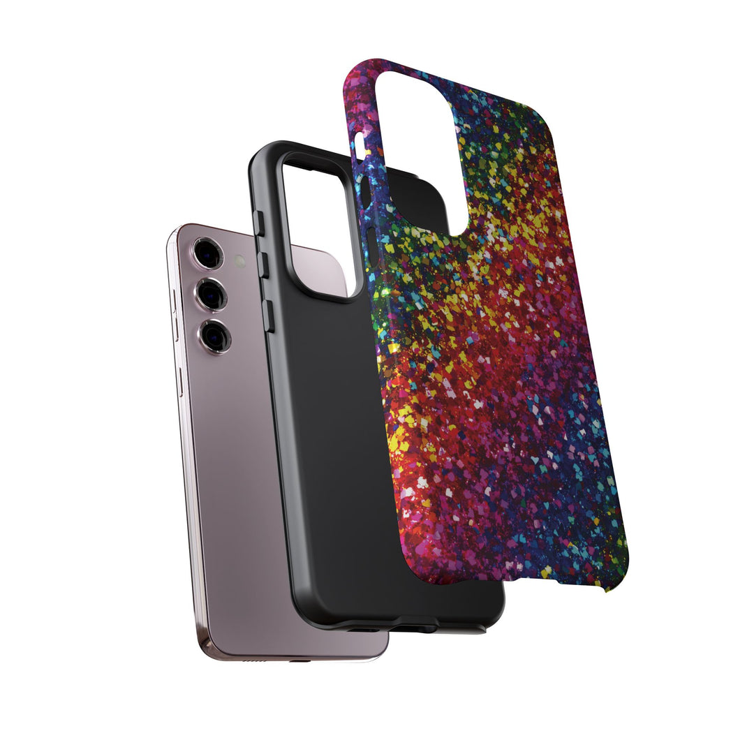 Premium Tough Muted Non - Glitter Color Composition Cute Phone Case, for IPhone 16 pro Max | Iphone 15, Iphone 14, 13, Samsung Galaxy S25, S24 - Studio40ParkLane