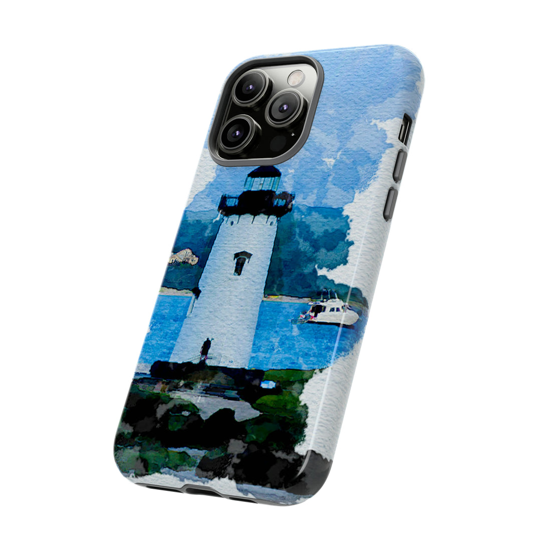 Cool Phone Case | Summer Lighthouse, For iPhone 15 Case | iPhone 15 Pro Case, Iphone 14 Case, Iphone 14 Pro Max Case, Protective Iphone Case - Studio40ParkLane