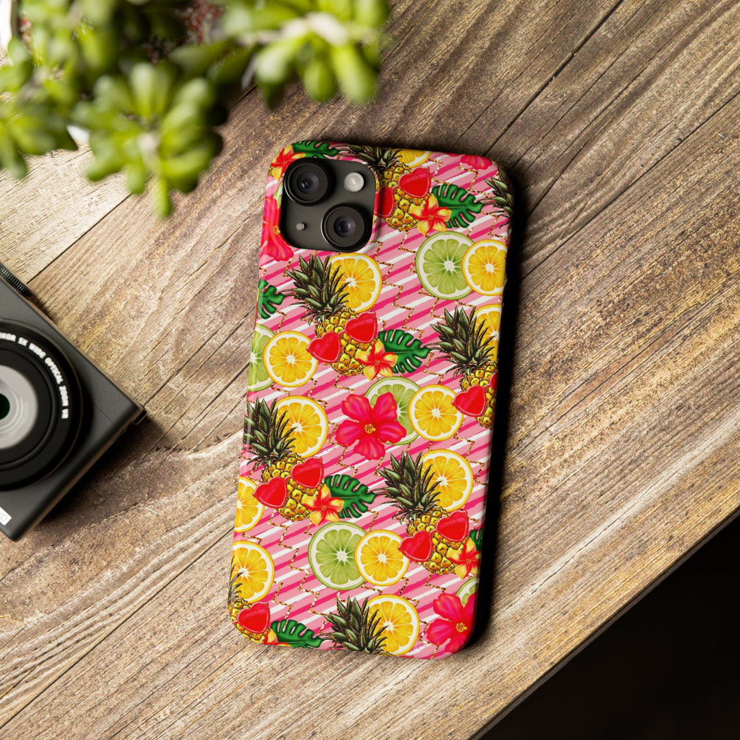 Slim Late Summer Fruit Slim Cute Phone Cases for Iphone | iPhone 15 Case | iPhone 15 Pro Max Case, Iphone 14, Iphone 14 Pro Max, Iphone 13 - Studio40ParkLane