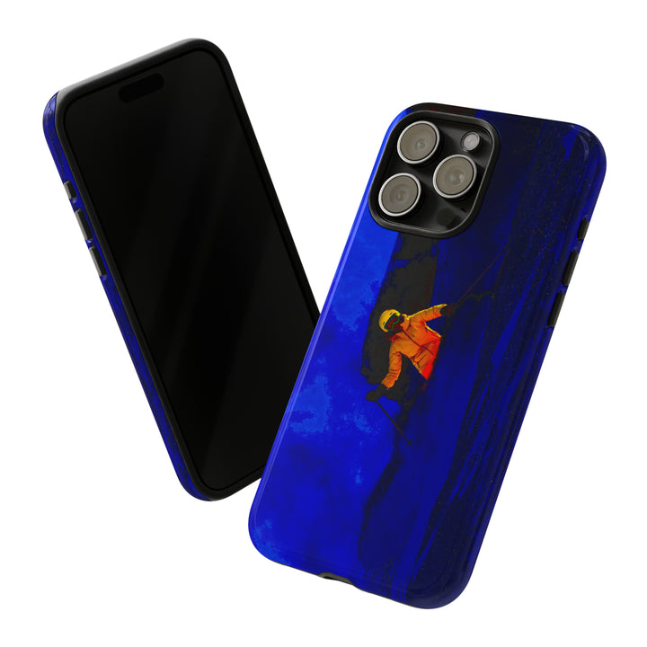 Cute IPhone Case | iPhone 15 Case | iPhone 15 Pro Max Case, Iphone 14 Case, Iphone 14 Pro Max Case IPhone Case for Art Lovers, Skier Mountain Night - Studio40ParkLane