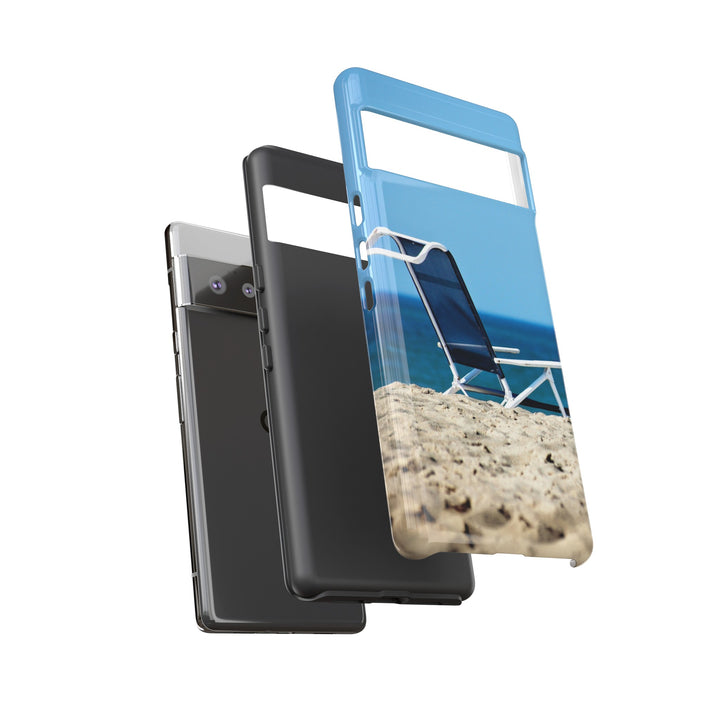 Cute Samsung Case | Cool Iphone Case | Summer Blue Beach Chair, Samsung S24, S23, S22, S21, IPhone 15 Case | Iphone 14 Case, Iphone 13 Case - Studio40ParkLane