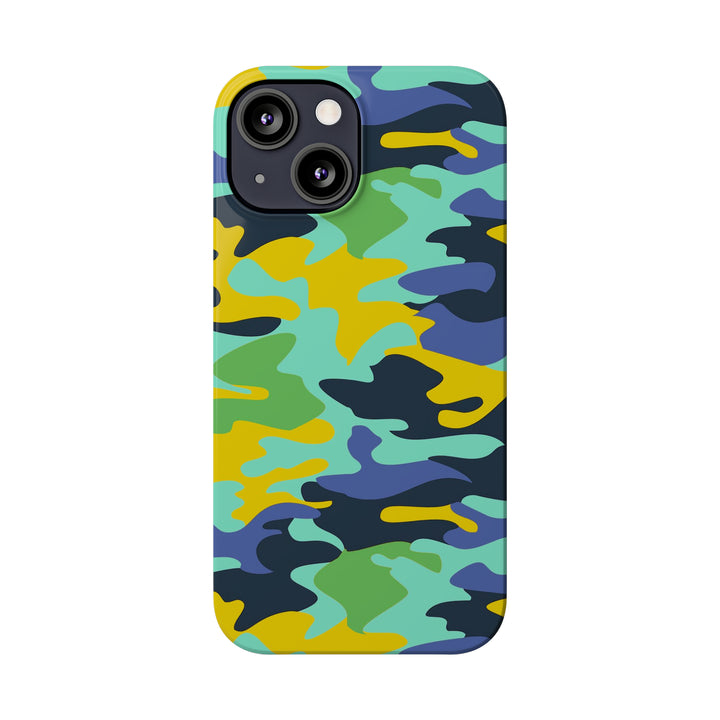 Slim Cute Phone Cases for Iphone - | iPhone 15 Case | iPhone 15 Pro Max Case, Iphone 14 Case, Iphone 14 Pro Max, Iphone 13, Late Spring Camouflage - Studio40ParkLane