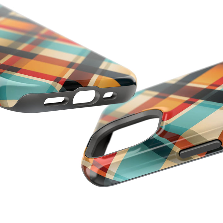 Checkered Plaid Magsafe Gift for Her Cute Phone Case for Iphone, | iPhone 16 | iPhone 15 Pro Max, Iphone 14 Pro Max, 13 12 11 10 9 8 7 - Studio40ParkLane