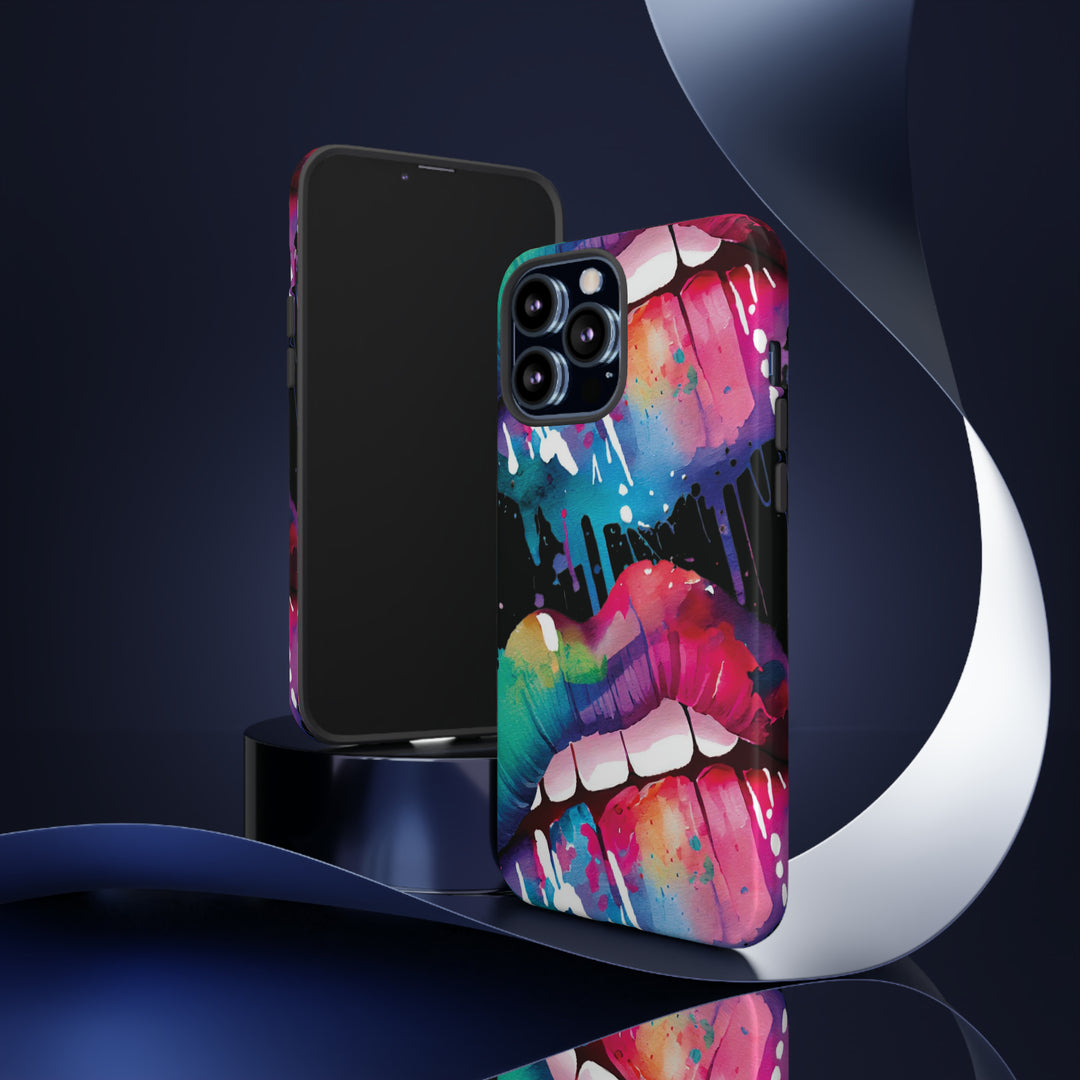 Cute IPhone Case | iPhone 15 Case | iPhone 15 Pro Max Case, Iphone 14 Case, Iphone 14 Pro Max Case IPhone Case for Art Lovers, Lips Smile - Studio40ParkLane