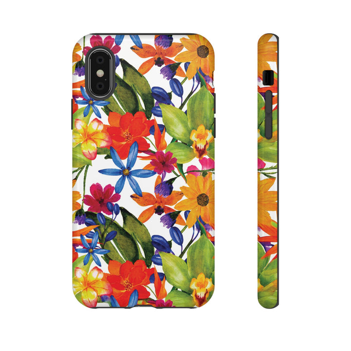 Premium Tough Spring Flowers Cute Phone Cases for Samsung S24, S23, S22, S21, S20, Plus and Ultra, Iphone 16 Pro Max,15, 14, 13, 12, 11, 10 - Studio40ParkLane