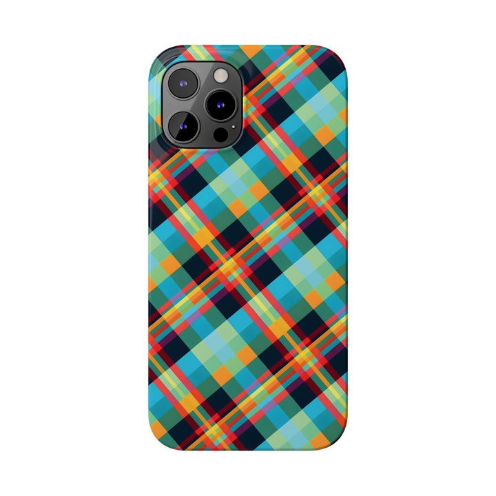 Slim Checkered Plaid Gift for Her Cute Phone Cases for Iphone 16 Pro Max | iPhone 15 Case | iPhone 15 Pro Max Case, Iphone 14, 13, 12, 11, 10, 8, 7 - Studio40ParkLane