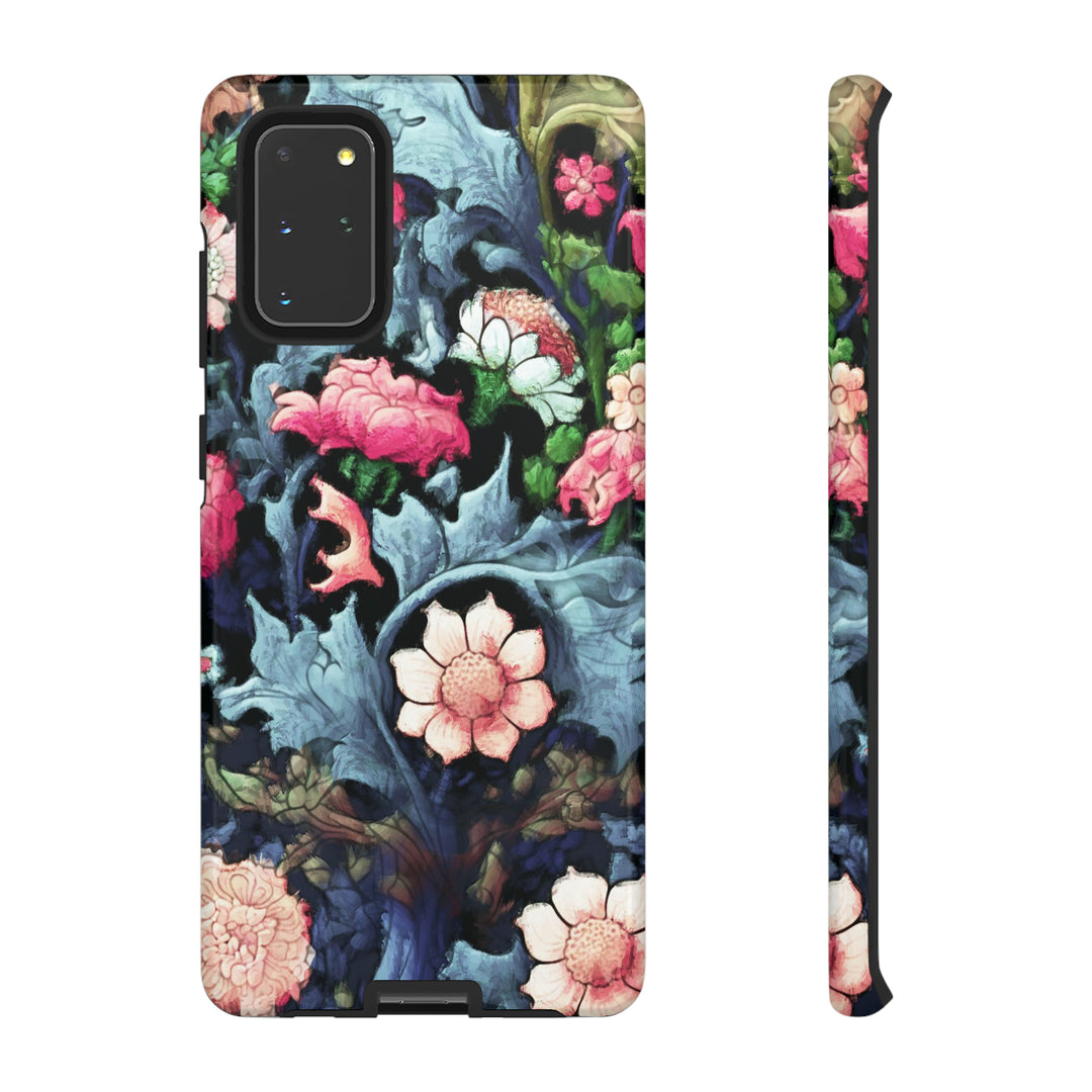 Cute Samsung Phone Case | Aesthetic Samsung Phone Case | Galaxy S23, S22, S21, S20 | Luxury Double Layer | Cool Flowers Design Floral - Studio40ParkLane