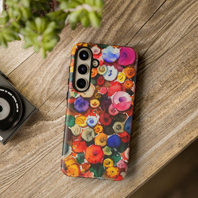 Impact Resistant, Fall Colors Buttons, Cute Phone Cases for Samsung S24, S23, S22, S21, IPhone 15 pro Iphone 14 pro Iphone 13 IPhone 12 Iphone 11